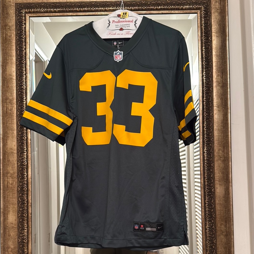 Green and Yellow NFL Jersey
